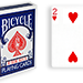 Cartas para Forzar - 1 Eleccion - 2 de Corazones - Cartas Bicycle - Azul