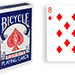 Cartas para Forzar - 1 Eleccion - 8 de Diamantes - Cartas Bicycle - Azul