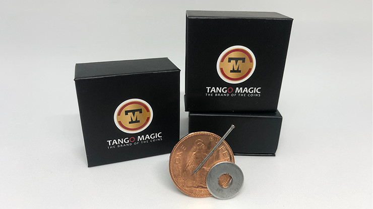 Moneda Magnetica English Penny - Tango (D0027)