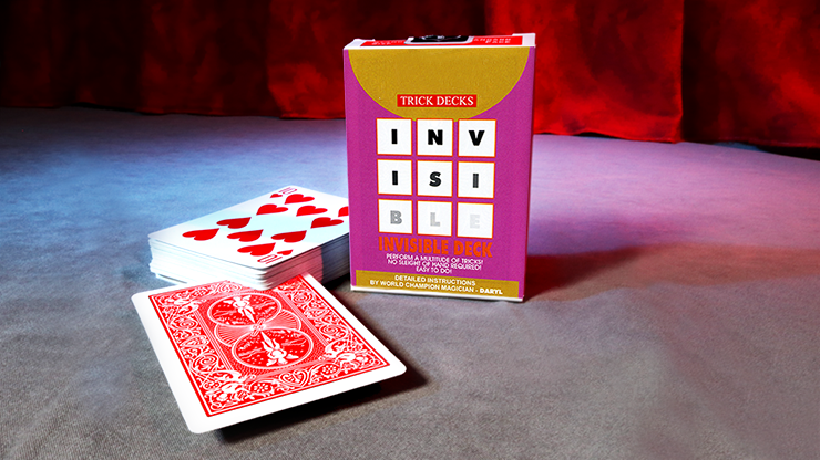 Invisible Deck Cartas Bicycle - Rojo