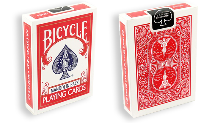 Cartas Bicycle - 809 Mandolin (Rojo)