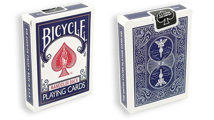 Cartas Bicycle - 809 Mandolin (Azul)