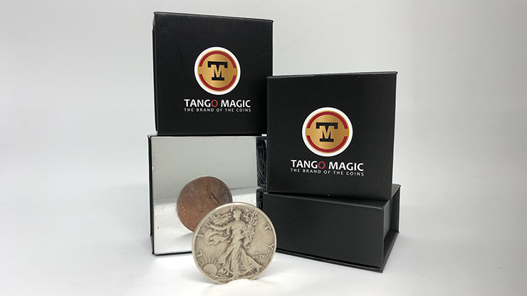 Tango Silver Line Copper & Silver Walking Liberty/English Penny (con DVD) (D0120) - Tango