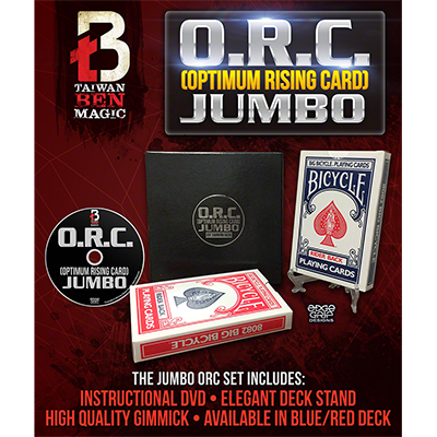 O.R.C.(Optimum Rising Card) Jumbo Red - Taiwan Ben