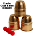 Combo Cups & Balls (Copper) - Premium magic