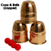 Cups & Balls (Copper) - Premium Magic
