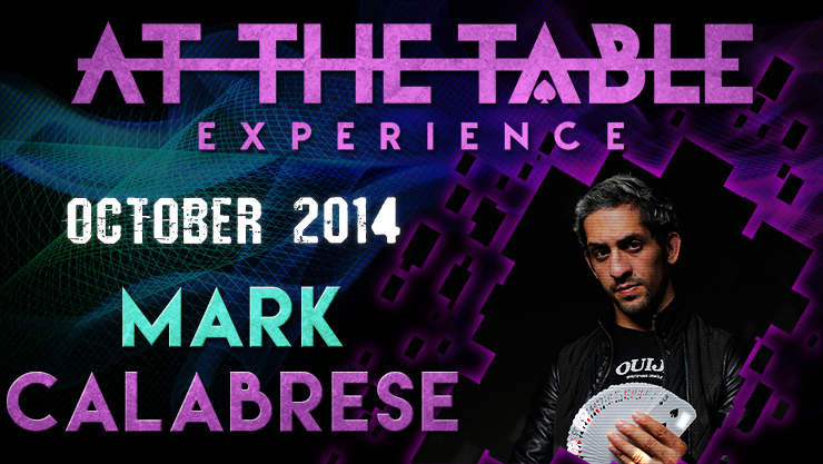 At the Table Live Lecture - Mark Calabrese 10/29/2014 - VIDEO DESCARGA