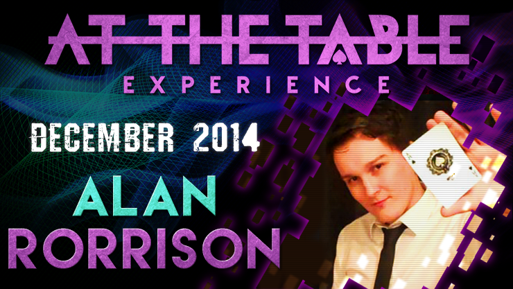 At the Table Live Lecture - Alan Rorrison 12/10/2014 - VIDEO DESCARGA