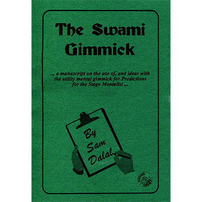 The Swami Gimmick (4 gimmicks, Lead & Book)