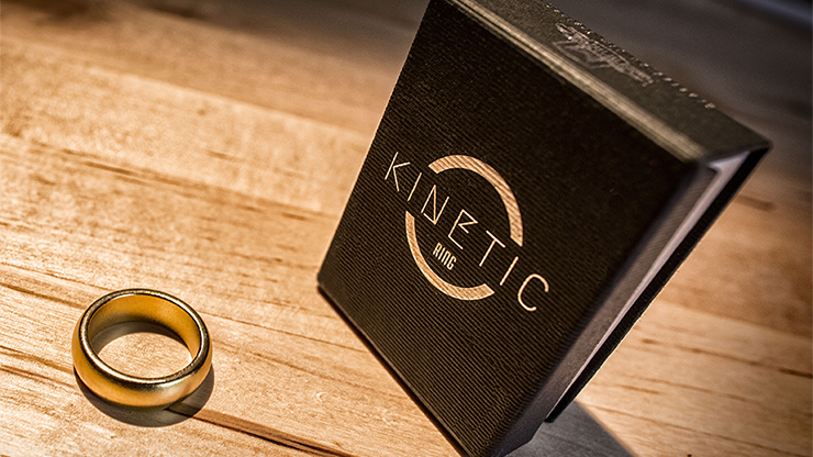 Kinetic PK Ring (Anillo Magnetico) (Gold) Curved size 9 - Jim Trainer