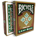 Bicycle Leaf Back Deck (Verde) - Gamblers Warehouse