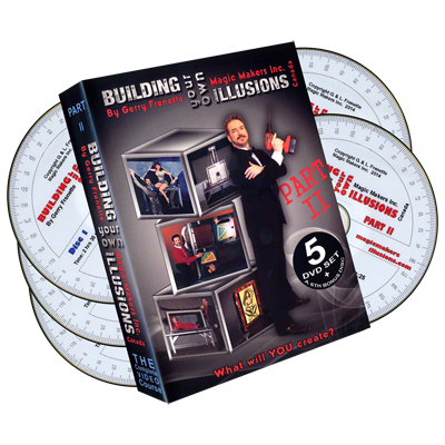 Building Your Own Illusions Part 2 The Complete Video Course (6 DVD set) - Gerry Frenette - DVD