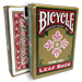 Bicycle Leaf Back Deck (Red) Gamblers Warehouse