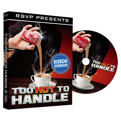 Too Hot to Handle (DVD & Gimmick) - Keiron Johnson & RSVP Magic - DVD