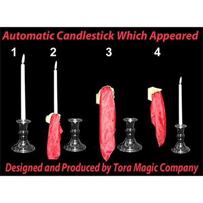 Automatic Appearing Candle (2 PARTS:GIMMICK... MagicWorld Magic Shop