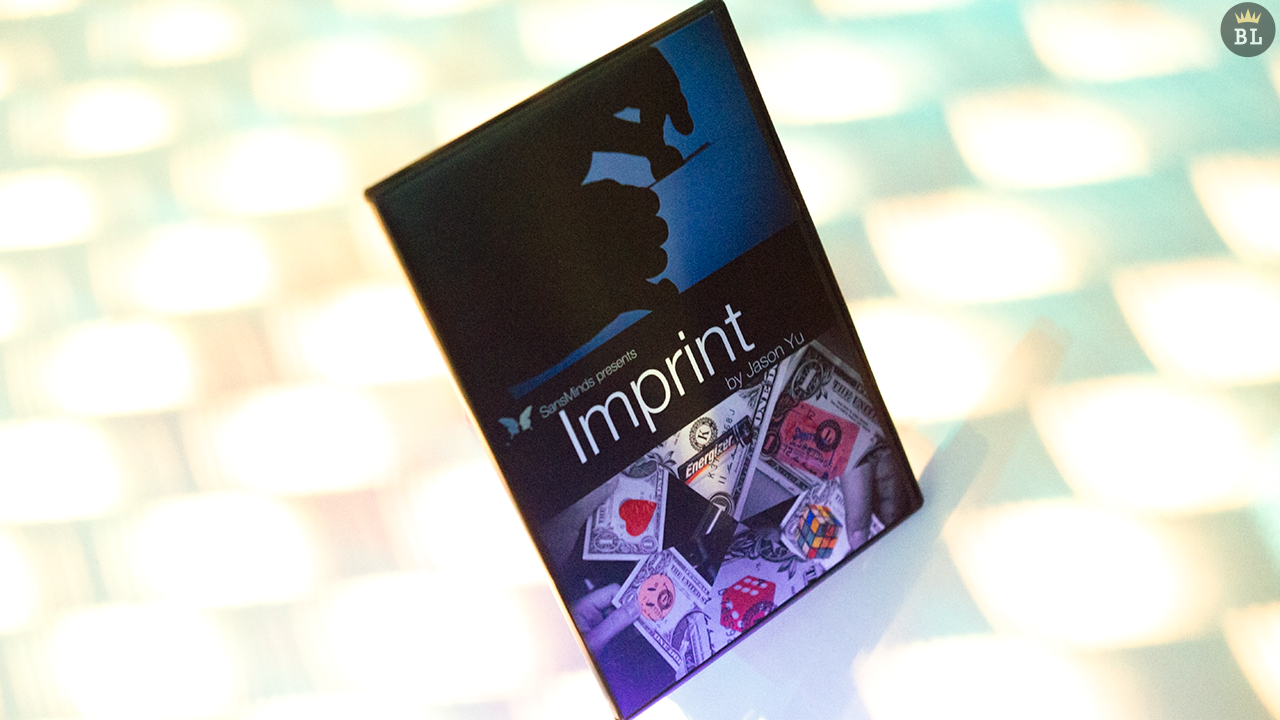 Imprint (DVD & Gimmick) - Jason Yu & SansMinds - DVD