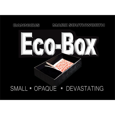 ECO_BOX (Black) by Hand Crafted... MagicWorld Magic Shop