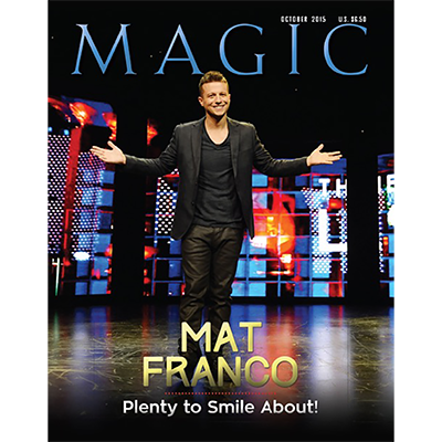 Magic Magazine October 2015 - Book MagicWorld Magic Shop