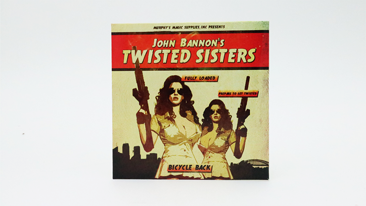 Twisted Sisters 2.0 (DVD & Gimmick) Bicycle - John Bannon