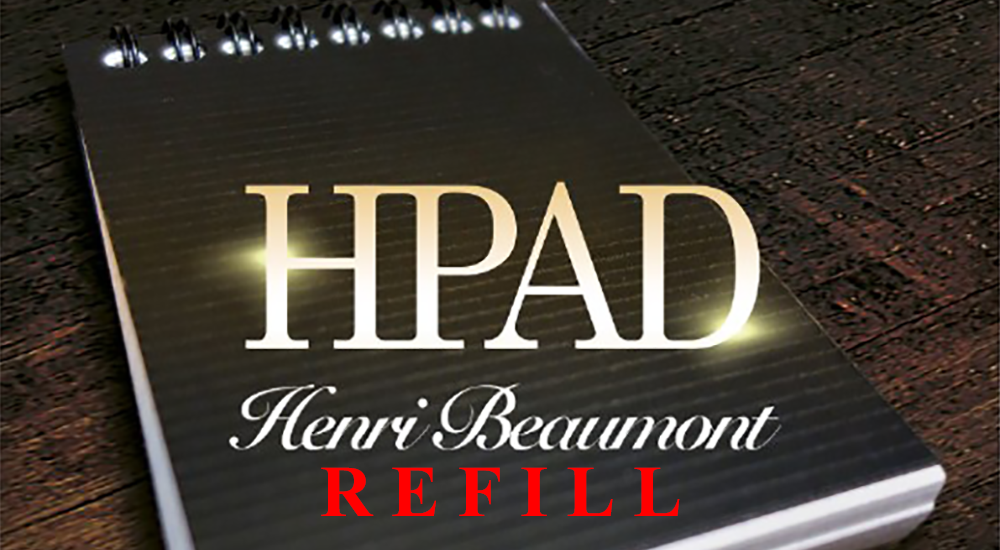 Refill for HPad - Henri Beaumont & Marchand de Trucs