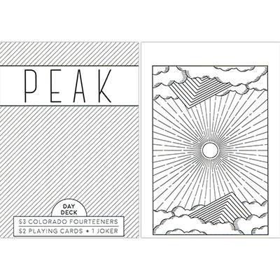 Peak Playing Cards (Day) by USPCC MagicWorld Magic Shop