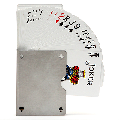 Card Guard Stainless (Perforated) - Bazar de Magic