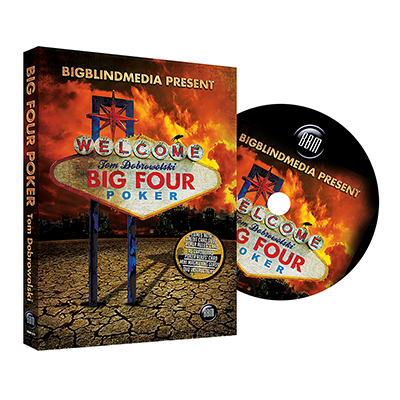 Big Four Poker (DVD and Gimmick)... MagicWorld Magic Shop