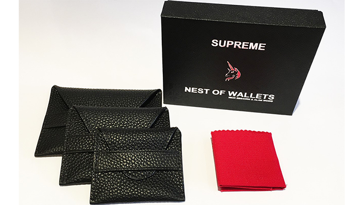 Super Soft Deluxe Nest of Wallets (AsKA Nest of Wallets V2) - Nick Einhorn & Alan Wong- Trick