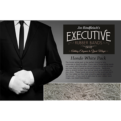 Joe Rindfleischs Executive Rubber Bands (Hondo - White Pack) - Joe Rindfleisch