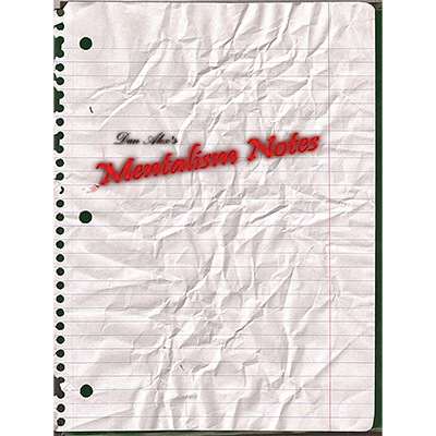 Mentalism Notes - Dan Alex - - eBook