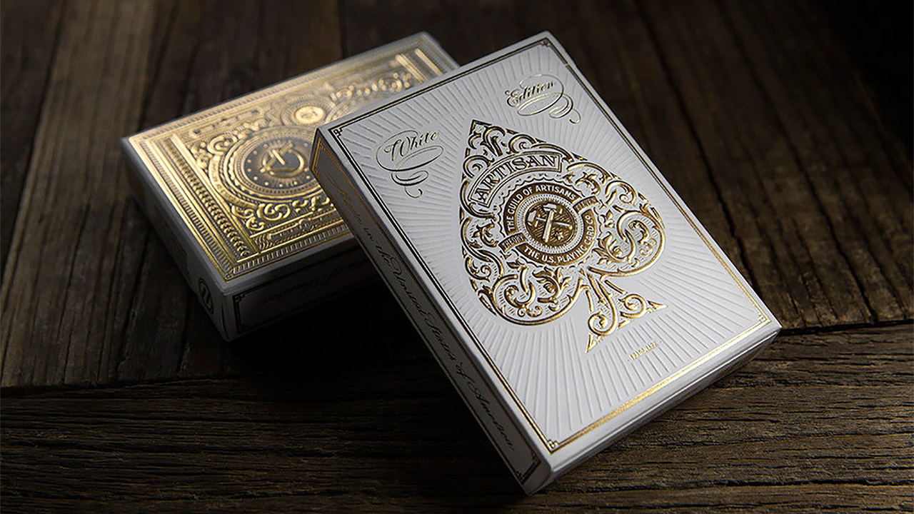 Artisan Playing Cards - Cartas Bicycle (White) - Theory 11