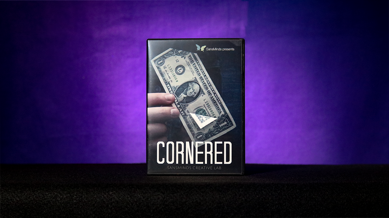 Cornered (DVD & Gimmick Set) - SansMinds Creative Lab