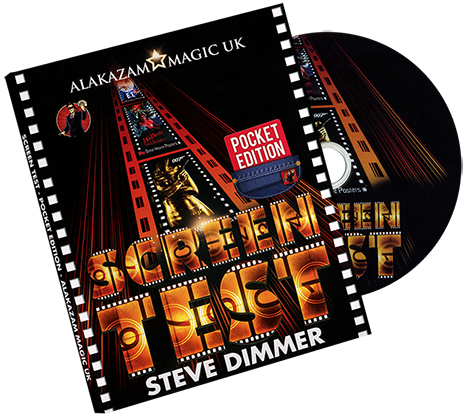 Screen Test Pocket Action Pack Edition (DVD & Gimmicks) - Steve Dimmer - DVD