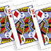 Flash Poker Card King of Diamonds (Ten Pack)