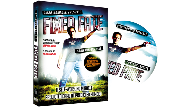 Fixed Fate aka 'Predicted Card at Predicted Number' (DVD & Accesorio) - Cameron Francis & Big Blind