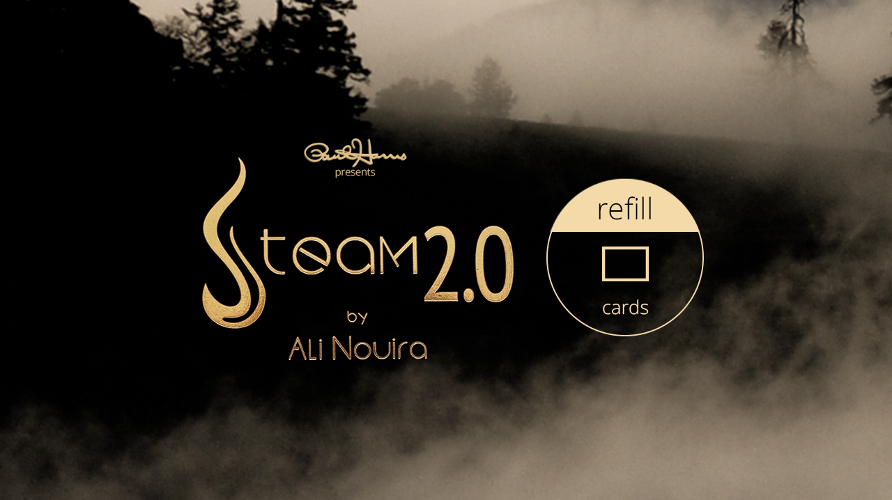 Paul Harris Presents Steam 20 Refill Cards (50 ct) - Paul Harris