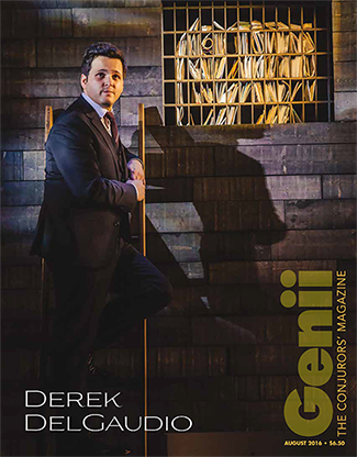 Genii Magazine August 2016 - Book MagicWorld Magic Shop