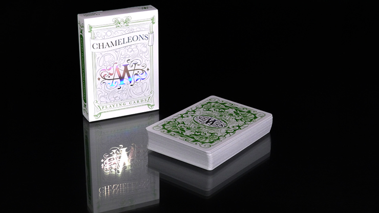 Chameleon Playing Cards signed... MagicWorld Magic Shop