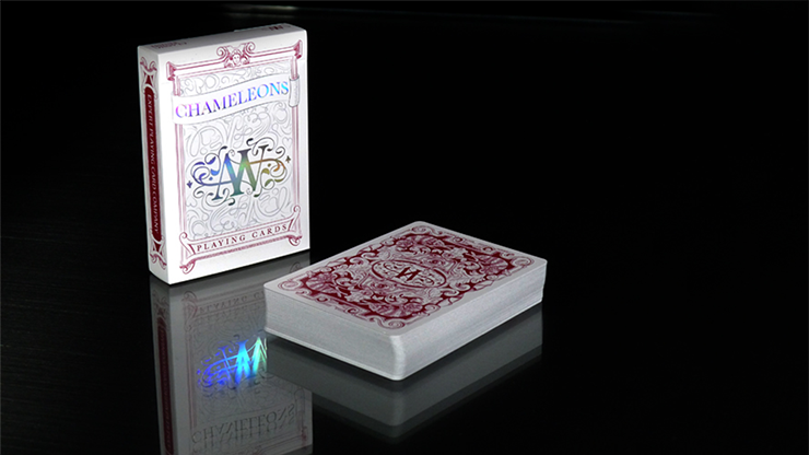 Chameleon Playing Cards (Rojo) - Expert Playing Cards