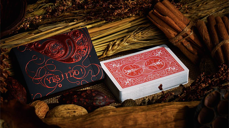 Love Promise of Vow (Rojo) Playing Cards - The Bocopo Playing Card Company