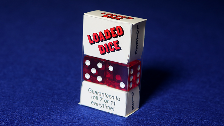 Loaded Dice (Acrylic, Red)