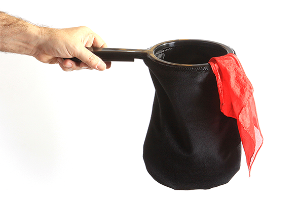 Bolsa de Cambios Velvet REPETIBLE CON CIERRE (Todo Negro) - Bazar de Magia