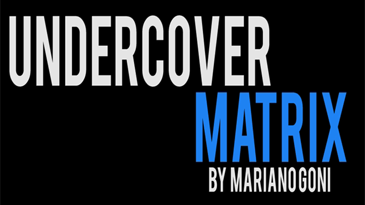 Undercover Matrix - Mariano Goñi - Video Descarga