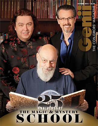 Genii Magazine October 2016 - Book MagicWorld Magic Shop