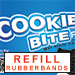 Spare Rubberbands for Cookie Bite Plus (10 pieces)