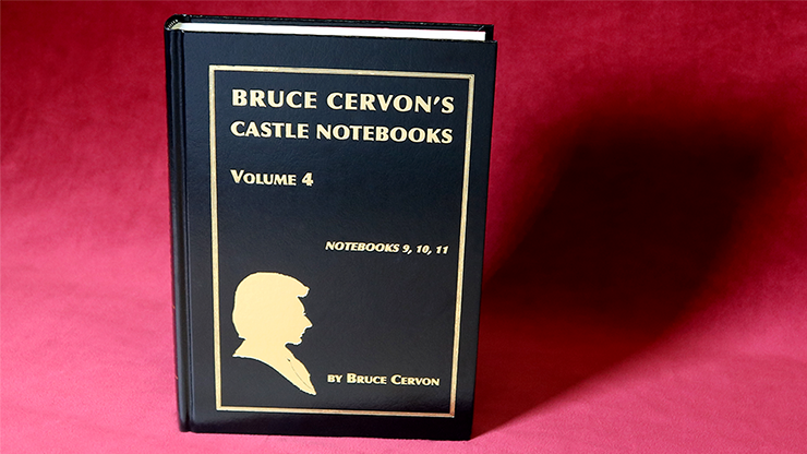 Bruce Cervon Castle Notebook, Vol. 4 - Libro de Trucos de Magia