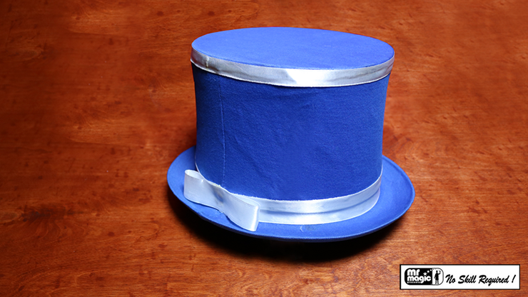 Collapsible Top Hat (Blue) - Mr. Magic