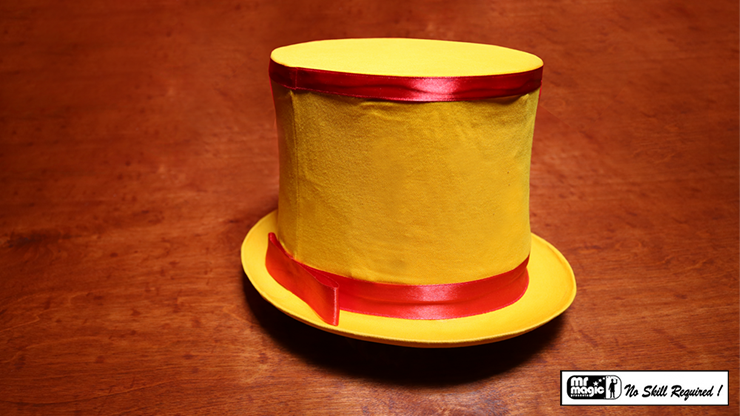Collapsible Top Hat (Yellow) by... MagicWorld Magic Shop