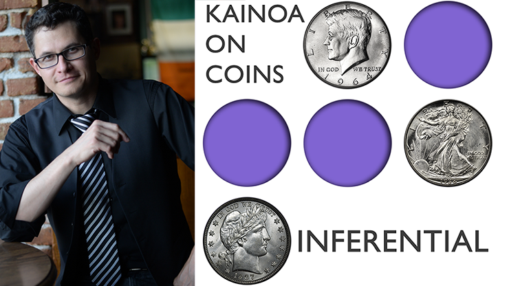 Kainoa on Coins - Inferential (DVD & Gimmicks) - DVD