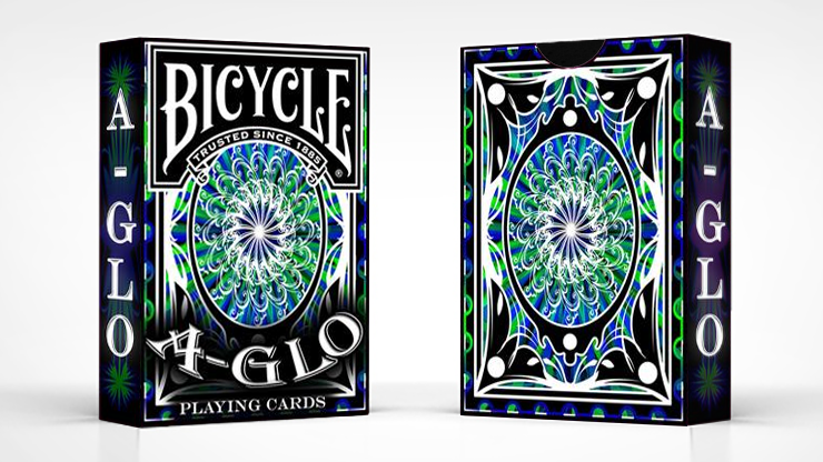 Cartas Bicycle A Glo Playing Cards (Azul)